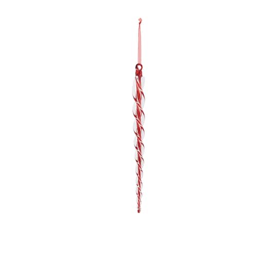 Melrose Icicle Glass Ornaments Set